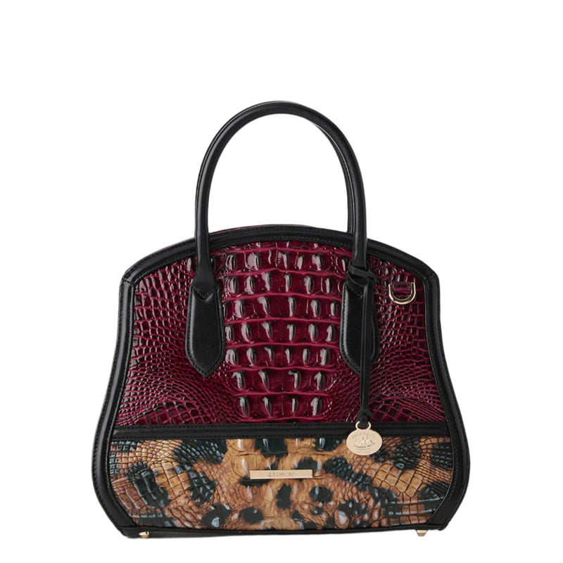 BRAHMIN Rosetta Satchel Handbag