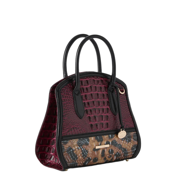 BRAHMIN Rosetta Satchel Handbag