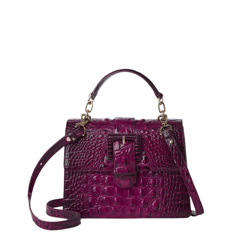 BRAHMIN Small Hallie Satchel Handbag