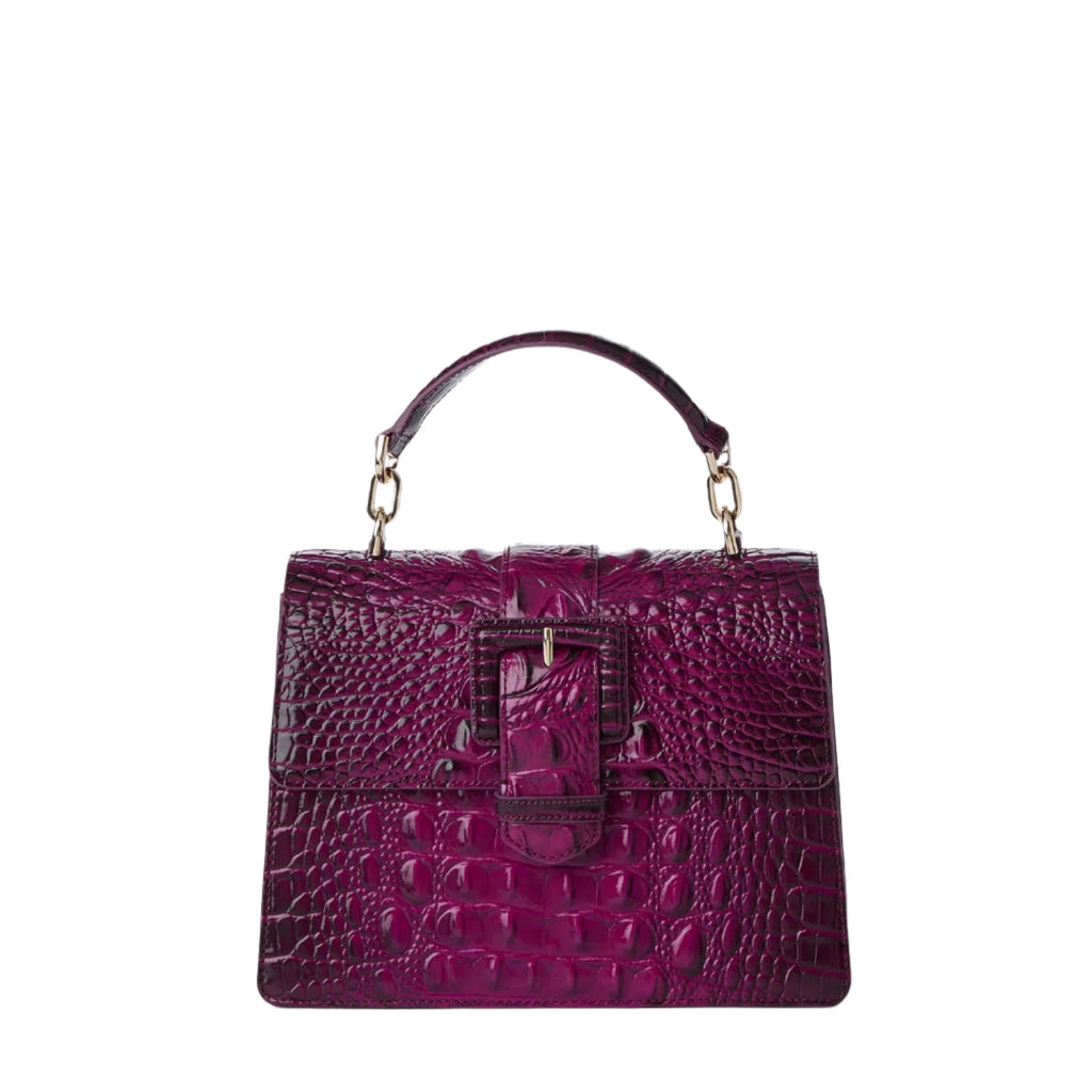 BRAHMIN Small Hallie Satchel Handbag – ShopCGX