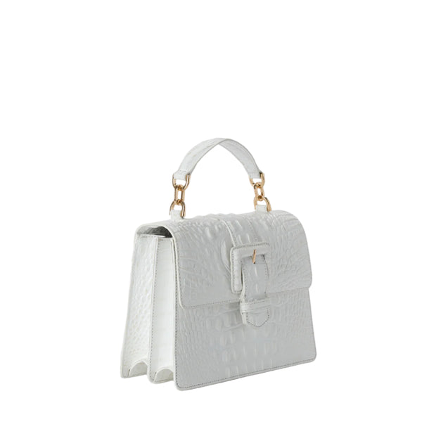 BRAHMIN Small Hallie Satchel Handbag