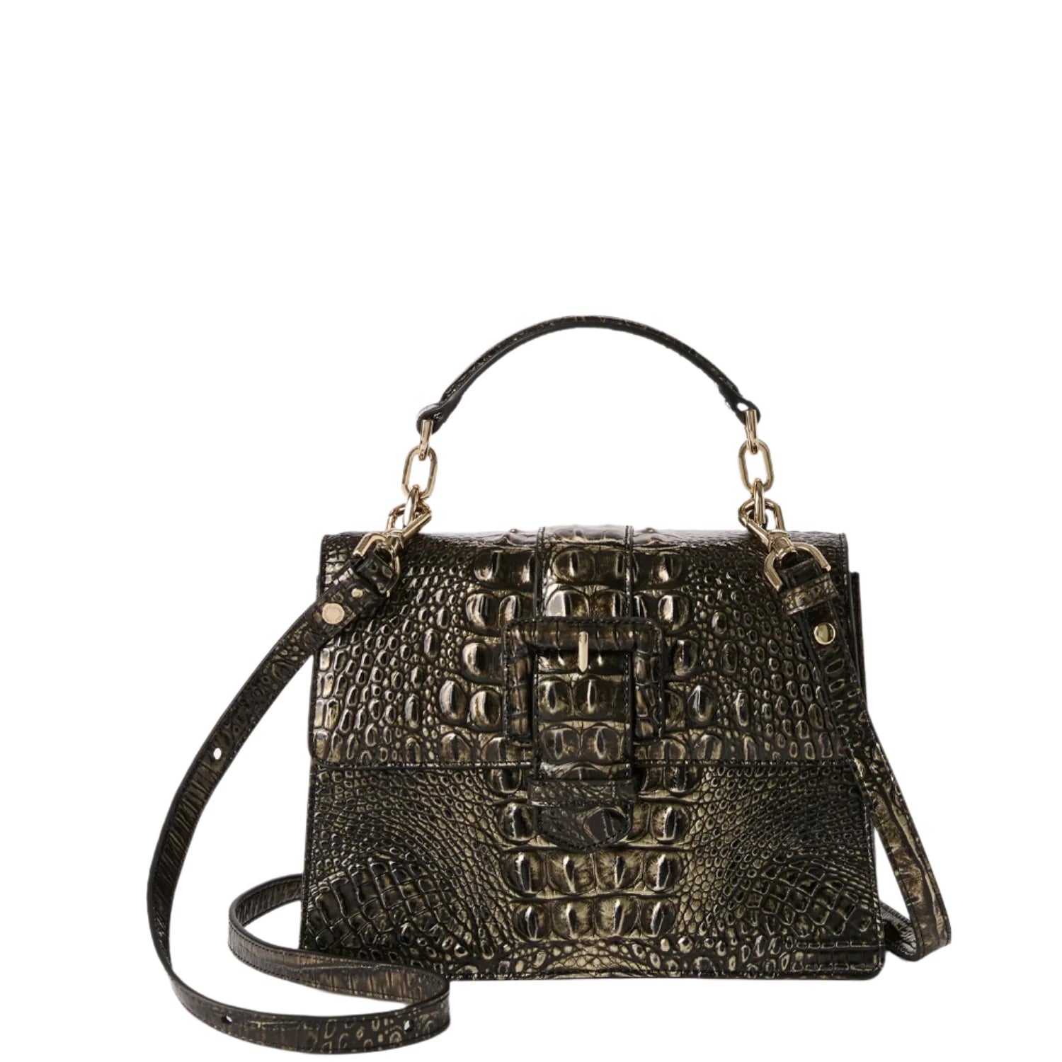 BRAHMIN Small Hallie Satchel Handbag