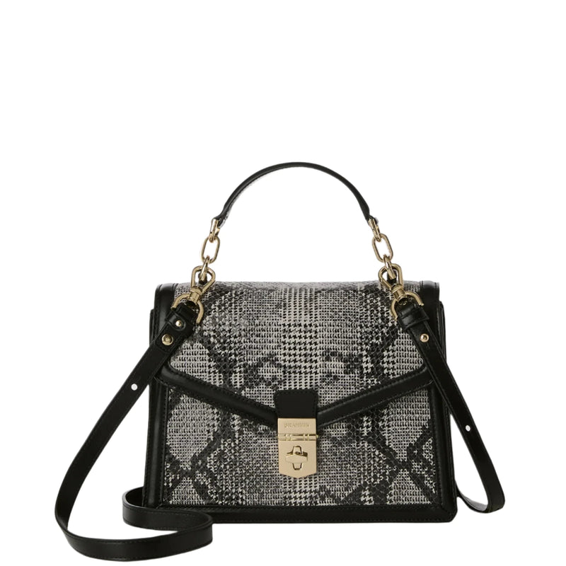 BRAHMIN Small Hallie Satchel Handbag