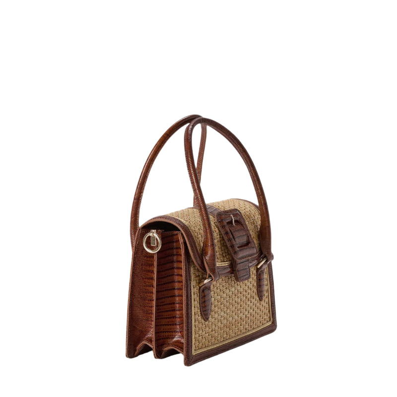 BRAHMIN Hallie Satchel Handbag