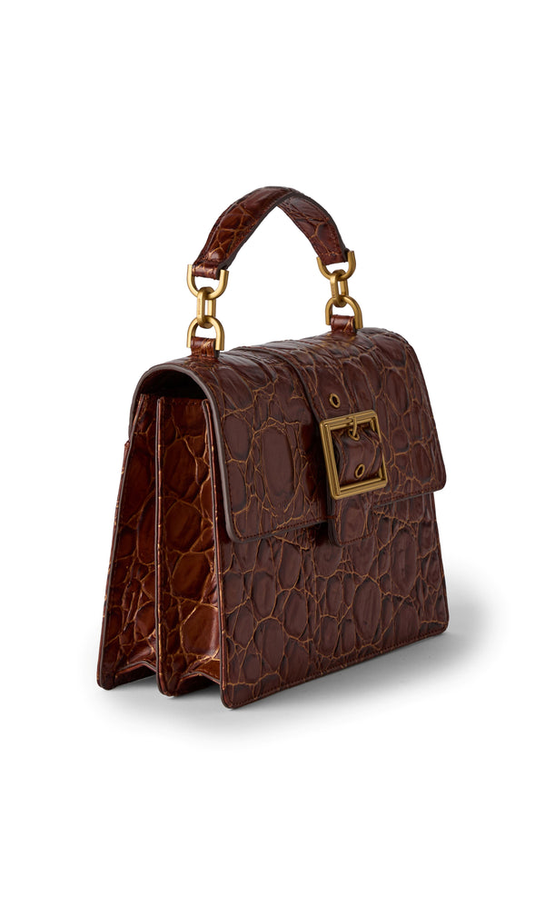 BRAHMIN Small Hallie Satchel Handbag