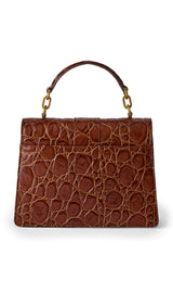 BRAHMIN Small Hallie Satchel Handbag