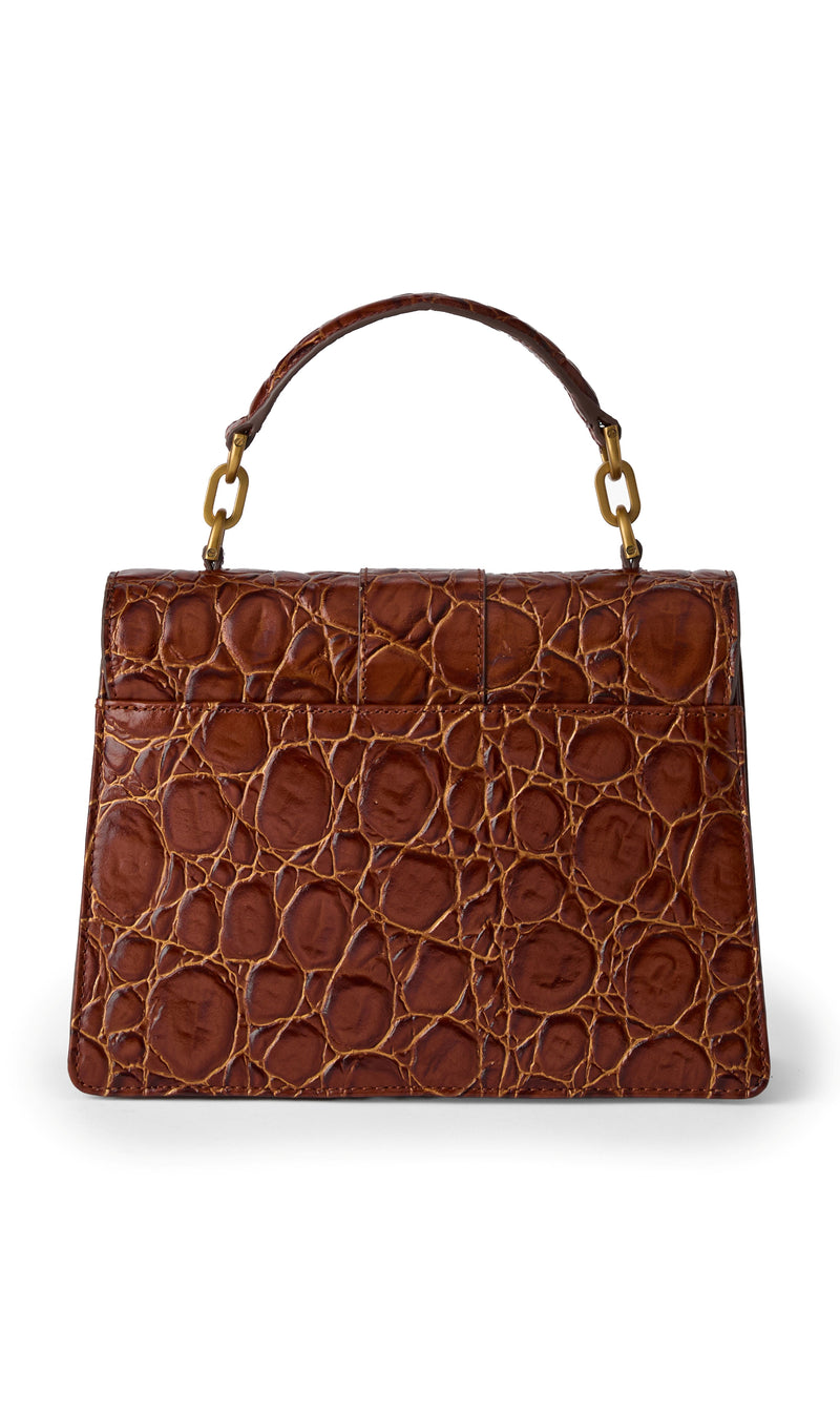 BRAHMIN Small Hallie Satchel Handbag