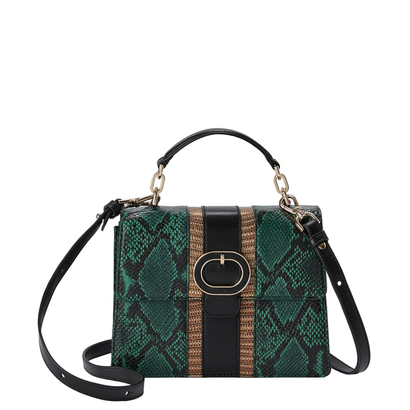 BRAHMIN Small Hallie Satchel Handbag