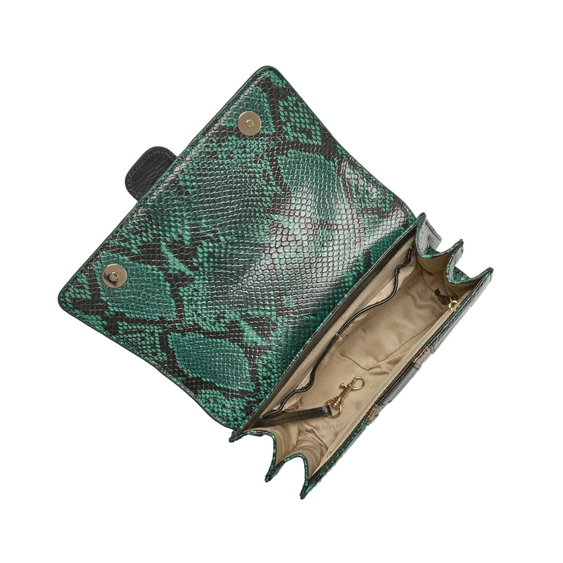 BRAHMIN Small Hallie Satchel Handbag