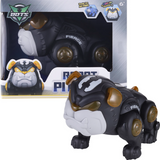 Sakar Robo Battery Operated Light Up Robot Pitbull