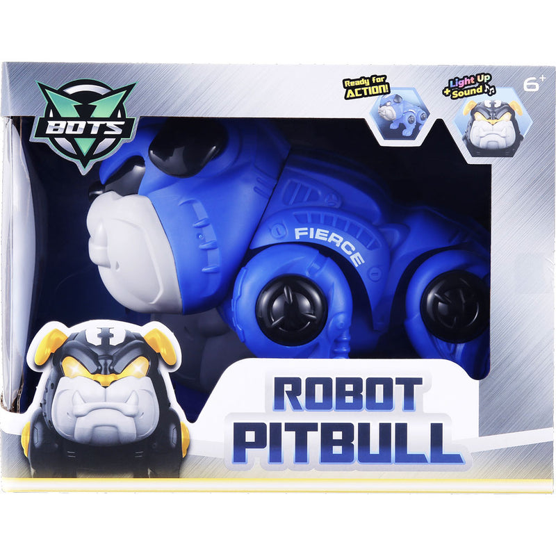 Sakar Robo Battery Operated Light Up Robot Pitbull