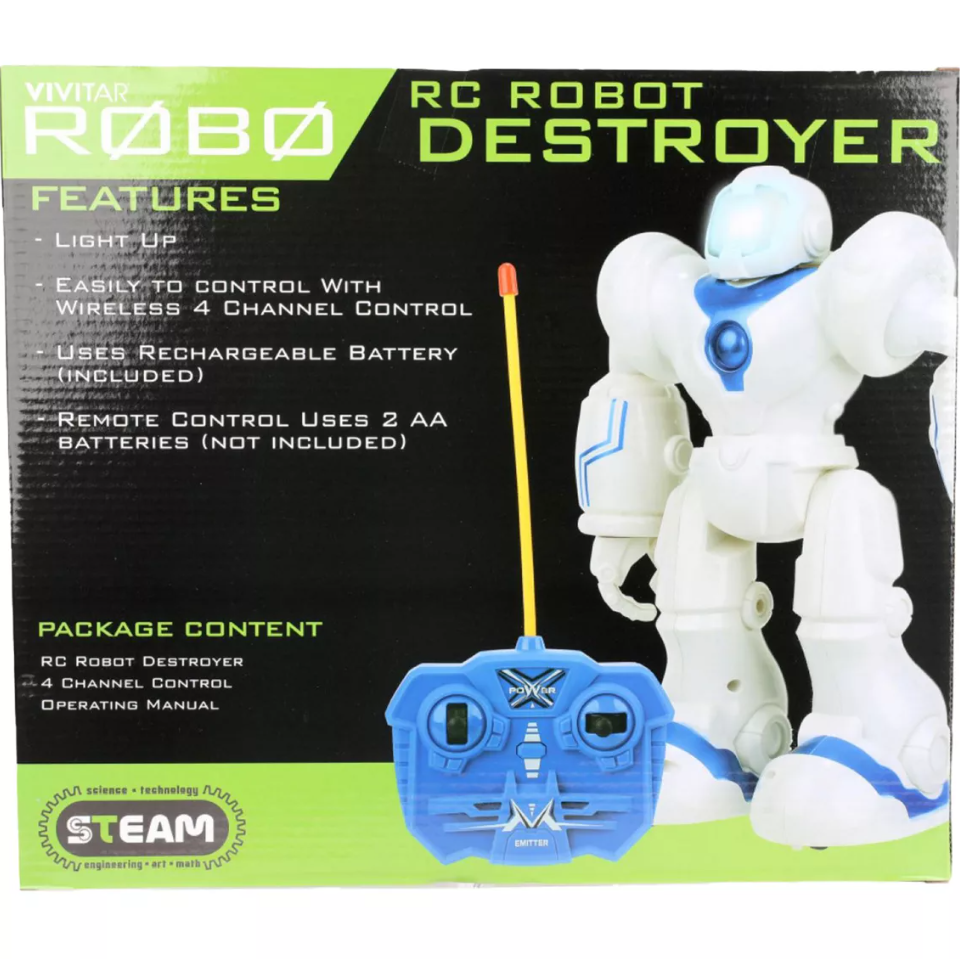 Vivitar RC Robo Destroyer Toy