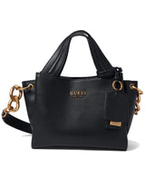 GUESS Zed Pebbled Small Girlfriend Carryall Satchel Handbag