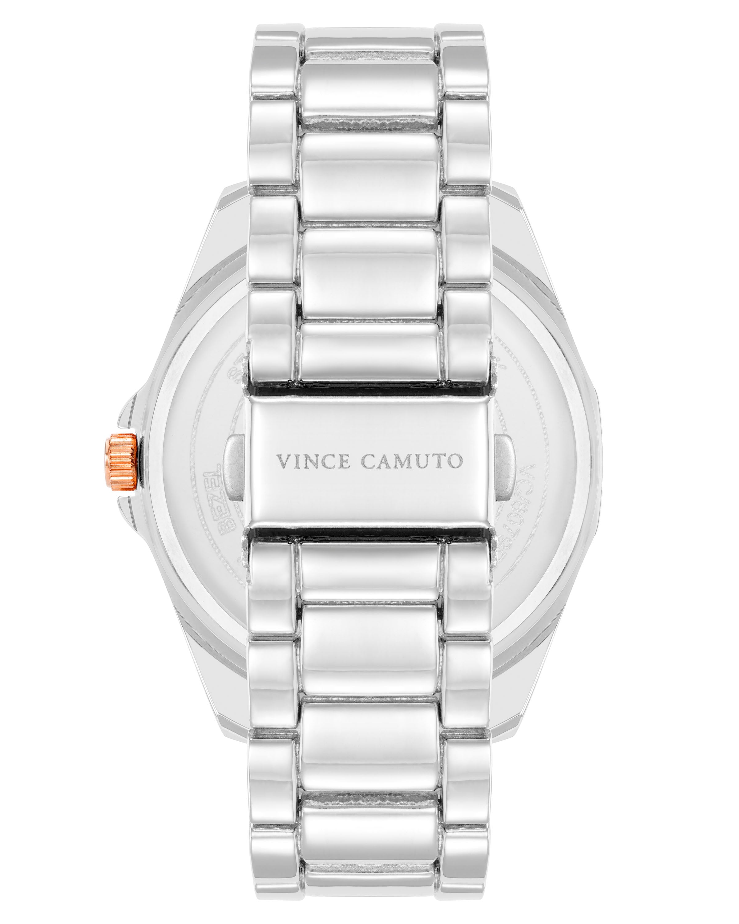 Vince Camuto Mens Two-Tone Bracelet Watch