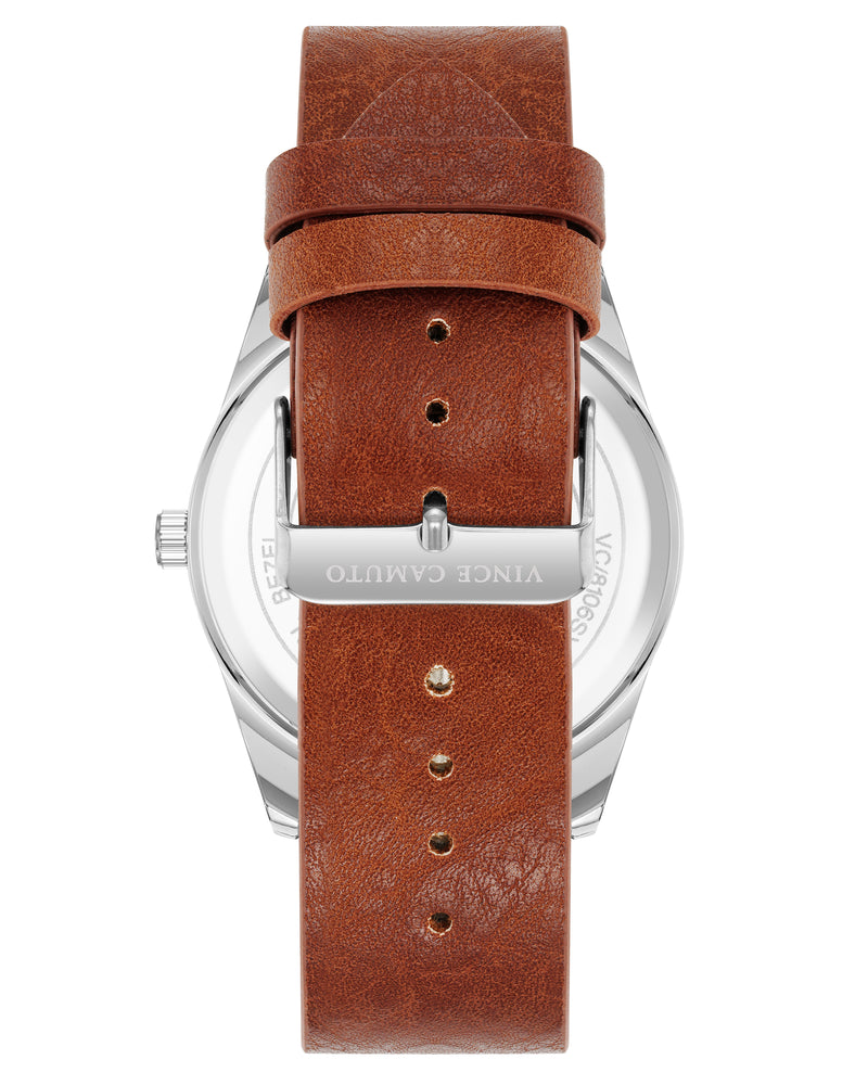 Vince Camuto Mens Leather Watch
