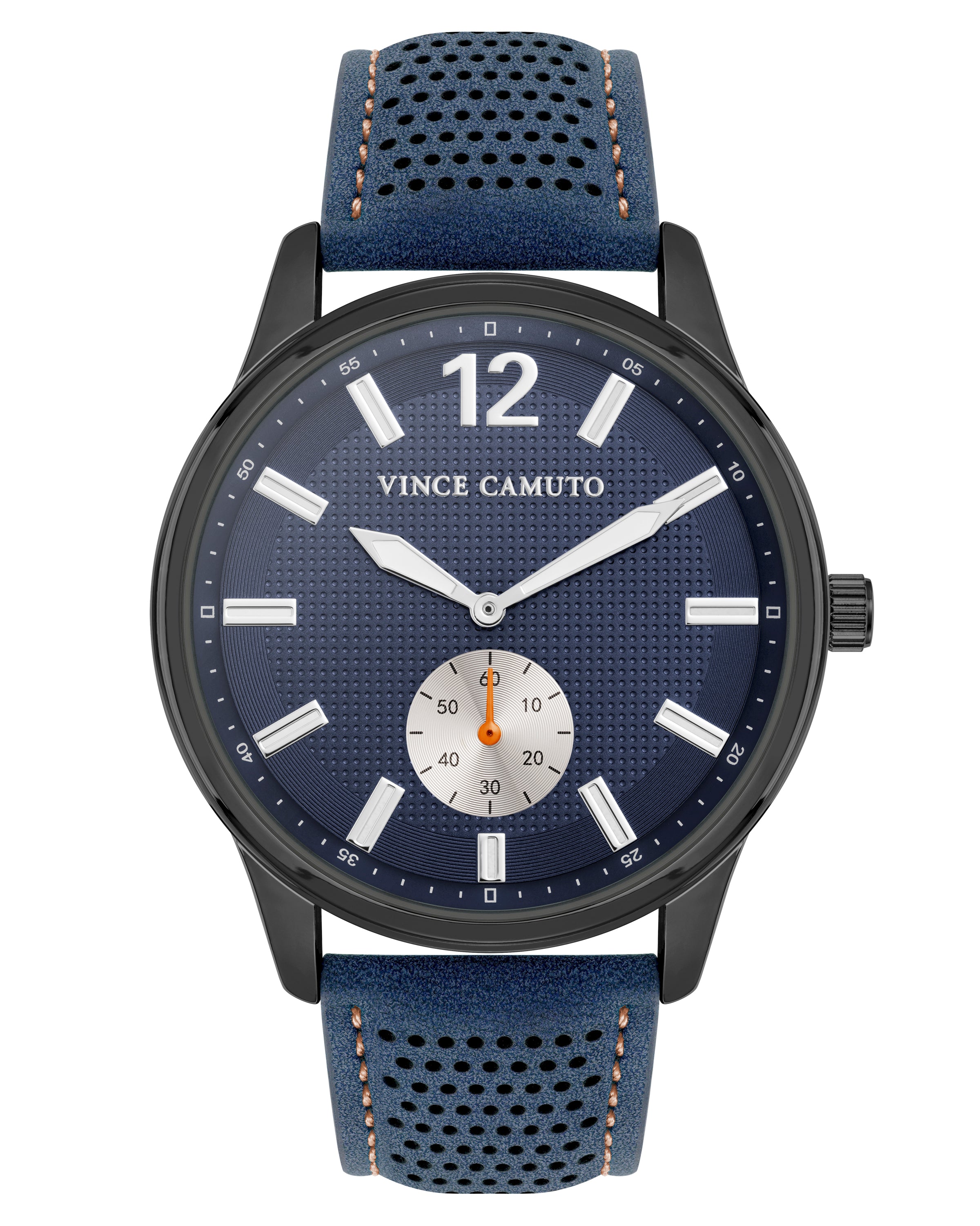 Vine Camuto Mens Blue Dial Analog Watch