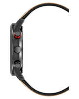 Vince Camuto Mens Black Dial Multi-Function Watch
