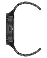 Vince Camuto Mens Black Dial Multi-Function Bracelet Watch