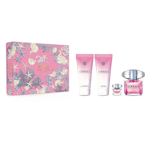 Versace Bright Crystal 4-Piece Gift Set