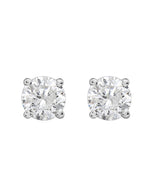 Effy 14K White Gold Diamond Stud Earrings