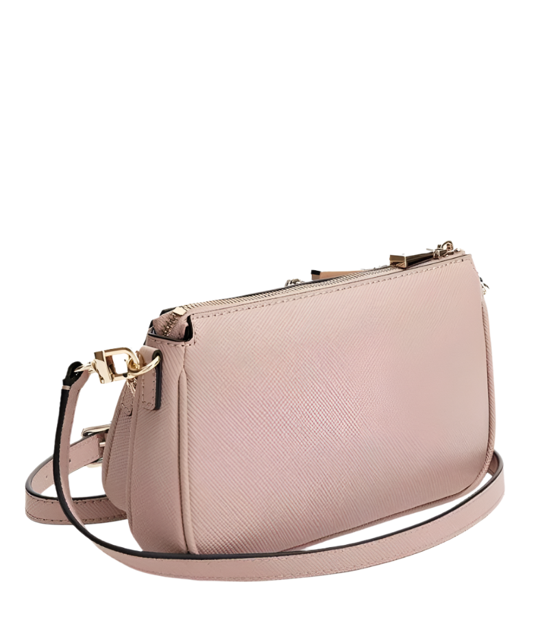 GUESS Alexie Double Zip Crossbody Handbag