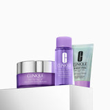 Clinique Take The Day Off The Cleansing Edit Skincare Set: Face Cleanser and Makeup Remover Holiday Gift Set