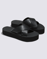 Vans Cross Strap Mega Platform Slide Sandals - Unisex Sizing