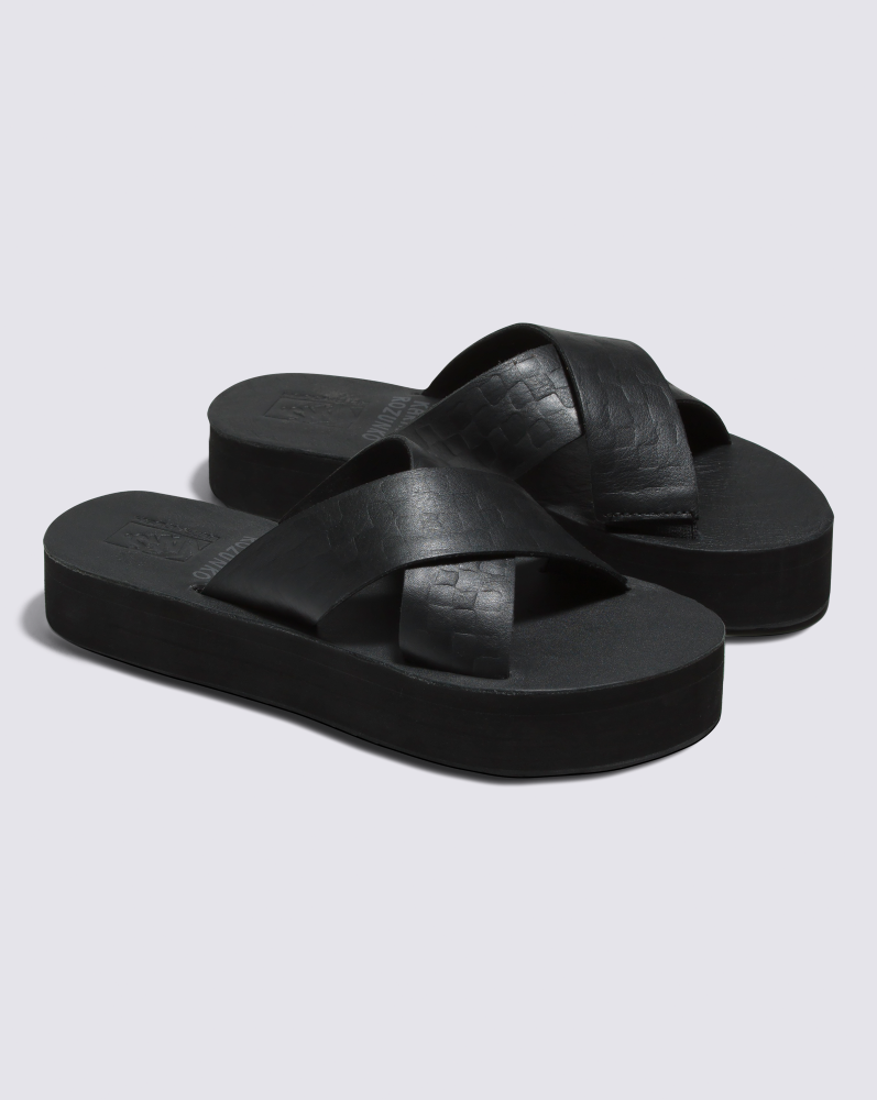Vans Cross Strap Mega Platform Slide Sandals - Unisex Sizing