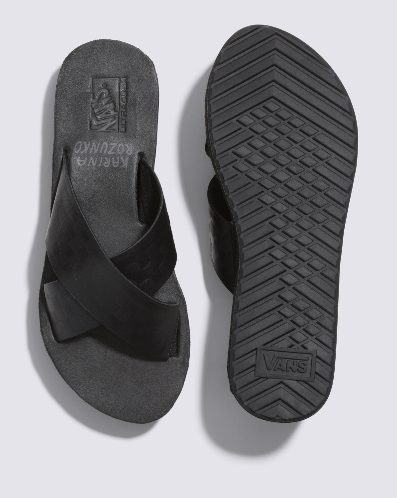 Vans Cross Strap Mega Platform Slide Sandals - Unisex Sizing