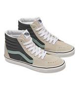 Vans SK8-Hi Canvas Suede Sneakers - Unisex Sizing - Canvas/Pop Black/Multi