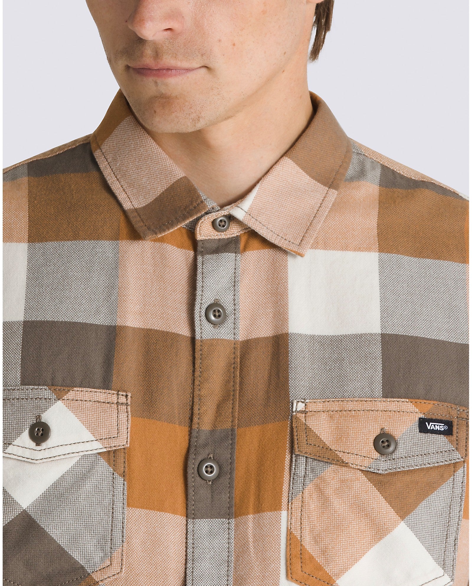 Vans Mens Box Flannel Classic Long Sleeve Shirt