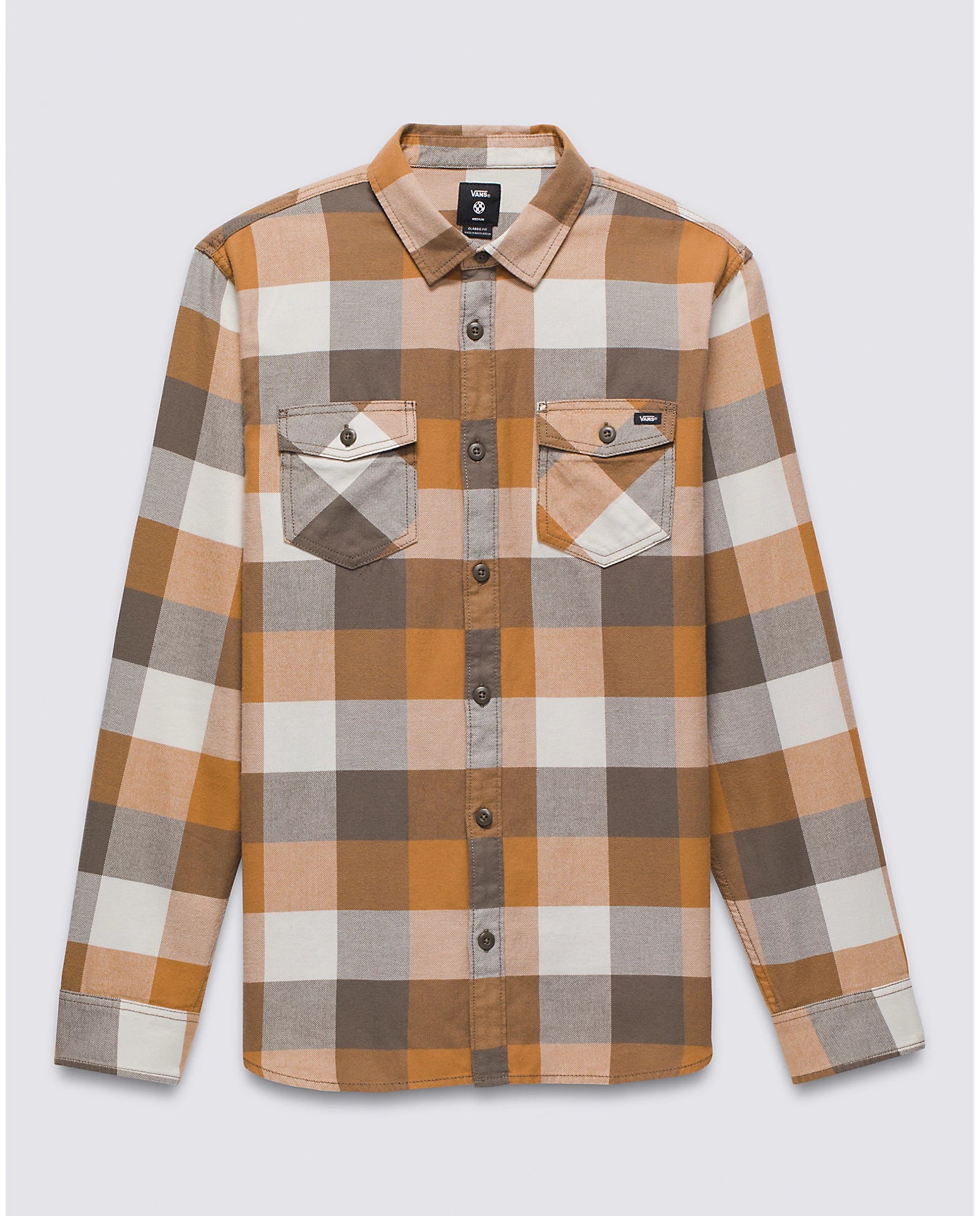 Vans Mens Box Flannel Classic Long Sleeve Shirt