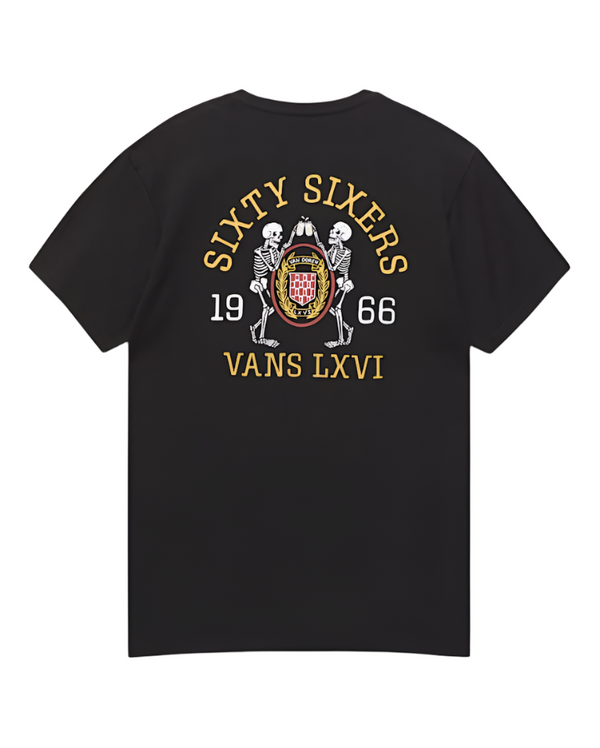 Vans Mens Frat LXVI Skull Short Sleeve T-Shirt