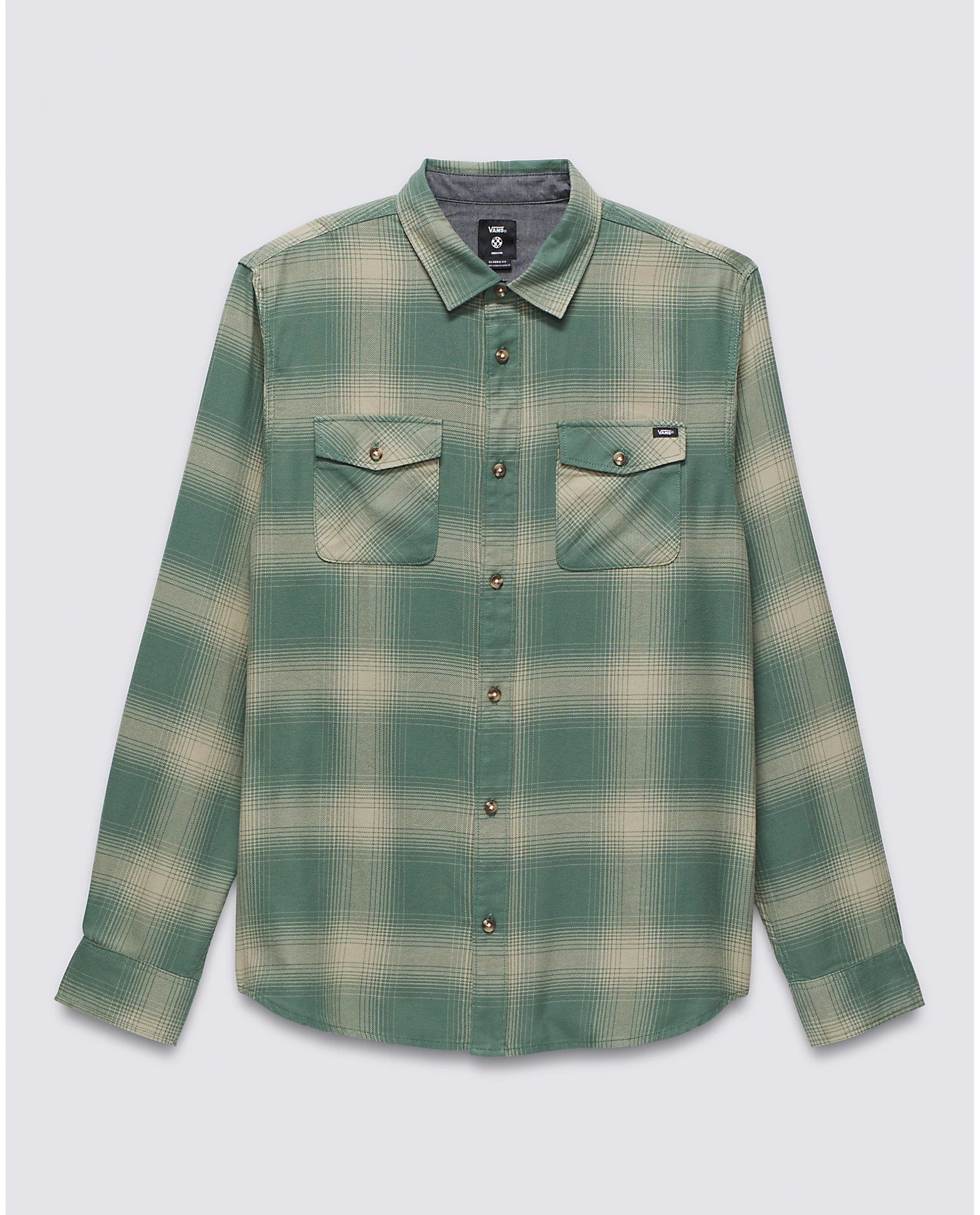 Vans Mens Monterey III Long Sleeve Flannel Shirt