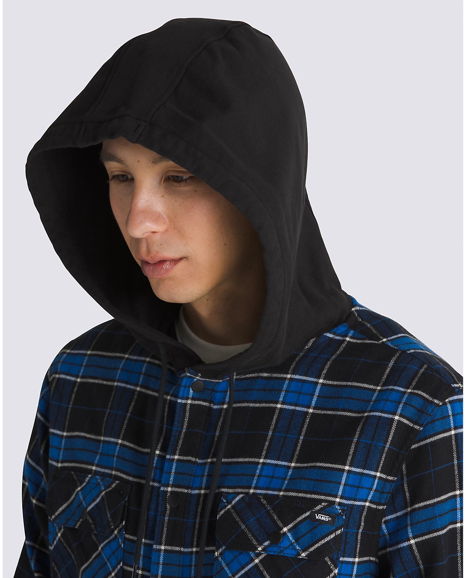 Vans Mens Parkway II Long Sleeve Hooded Shirt