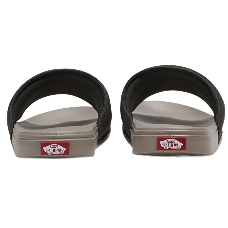 Vans La Costa Slides - Black/Moon Rock