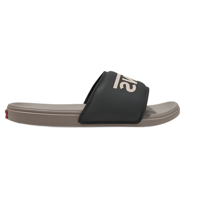 Vans La Costa Slides - Black/Moon Rock