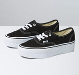 Vans Authentic Stackform Sneakers - Unisex Sizing - Black/True White