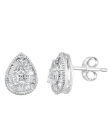 EFFY 14K White Gold Diamond Earrings