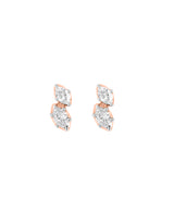 Effy 14K Rose Gold Diamond Stud Earrings