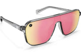 Blenders Eyewear Meister X2 Polarized Sunglasses - Fog, Gloss Crystal Gray Frame