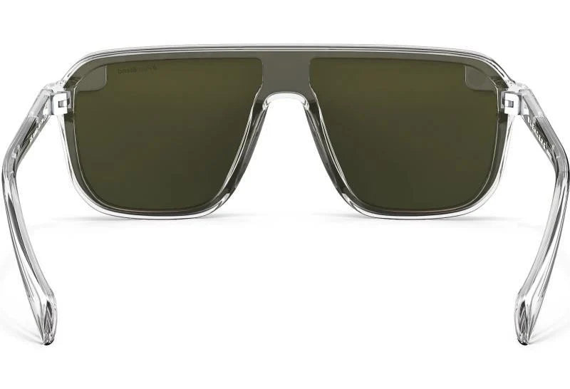 Blenders Eyewear Meister X2 Polarized Sunglasses - Fog, Gloss Crystal Gray Frame