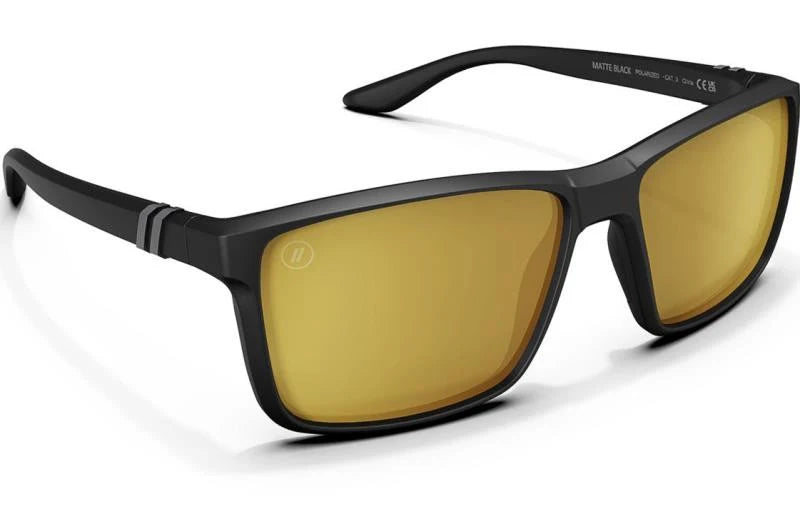 Blenders Eyewear Mens Mesa Polarized Sunglasses - Matte Black