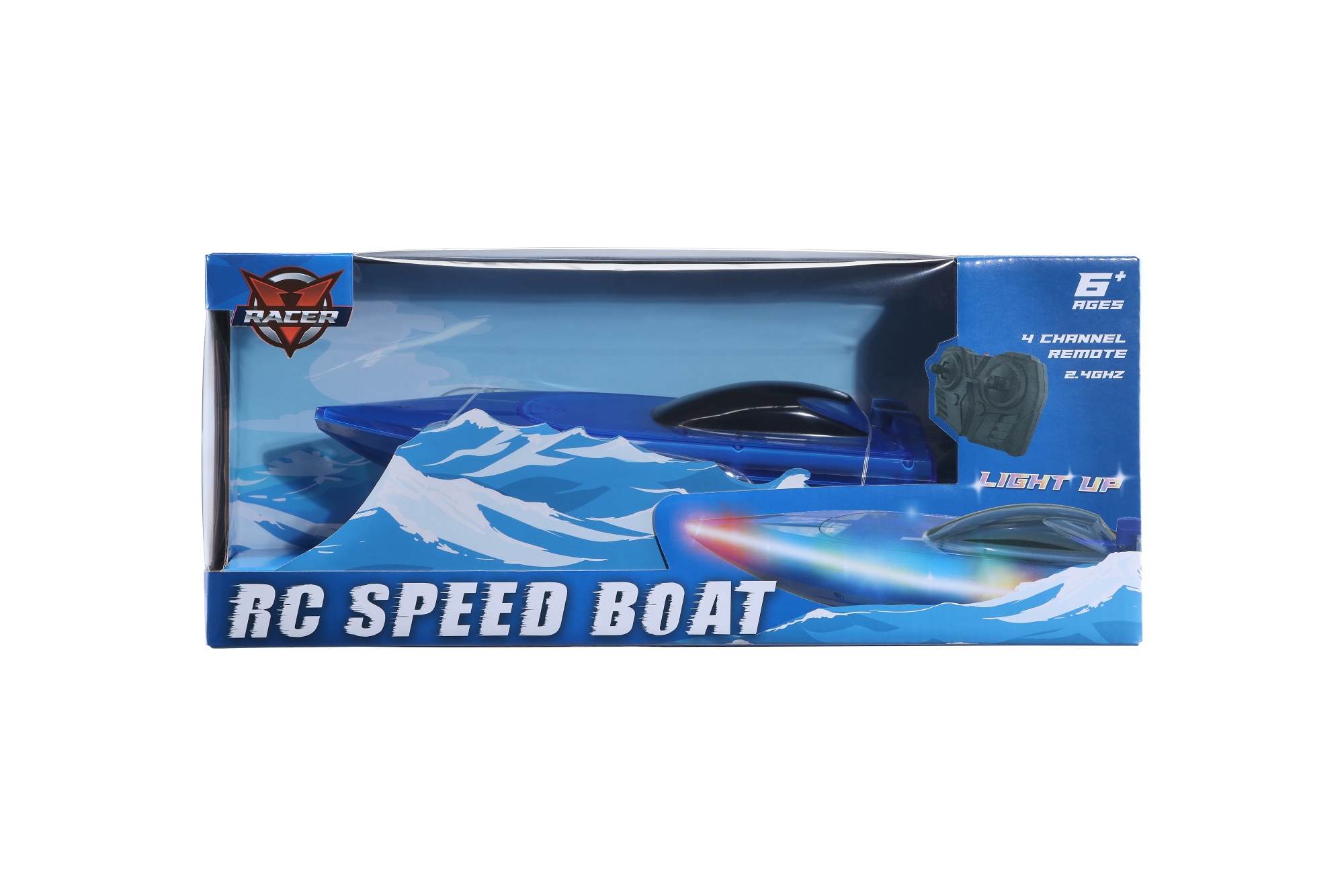 Sakar RC Light Up Speed Boat