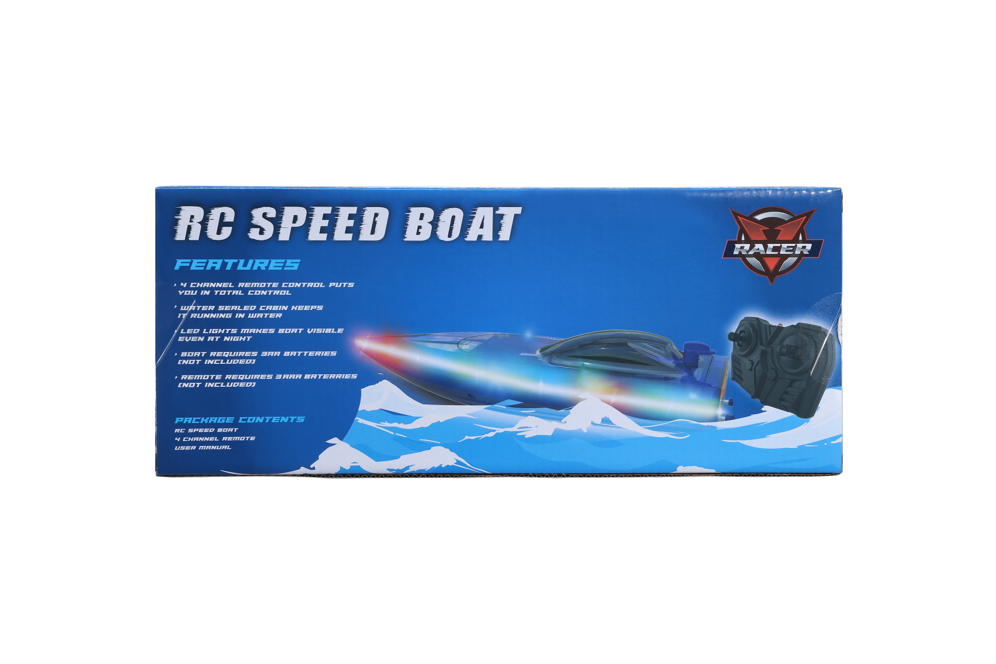 Sakar RC Light Up Speed Boat