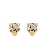 Effy Signature 14K Yellow Gold Diamond & Tsavorite Stud Earrings