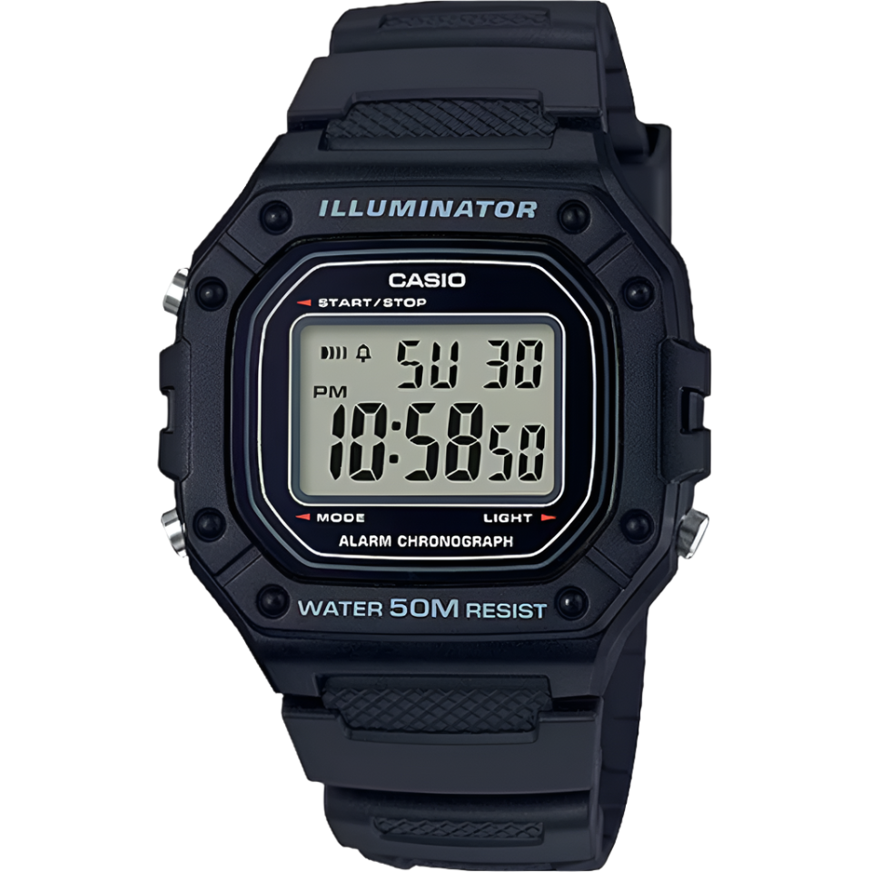 Casio Mens W218H-1AV Digital Watch