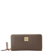 Dooney & Bourke Lucca Leather Large Zip Around Wristlet Wallet