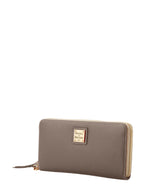 Dooney & Bourke Lucca Leather Large Zip Around Wristlet Wallet