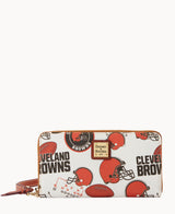 Dooney & Bourke Large Zip Around Wristlet